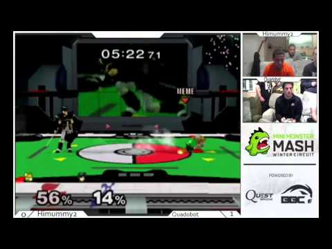 Mini Monster Winter Circuit V4 Grand Finals Himummy2 [L] (Fox) vs. Quadobot [W] (Marth)