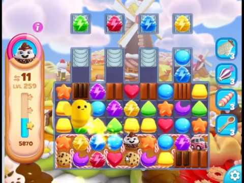 Cookie Jam Blast Level 259 - NO BOOSTERS 🍪 | SKILLGAMING OFFICIAL