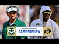 Deion Sanders, Colorado HOST Colorado State In A Rivalry Matchup FULL PREVIEW I CBS Sports
