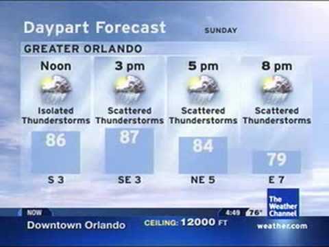 TWC - Local Forecast, IS Error/Regional Map Change