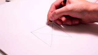 How to Draw a Box With an X Inside Without Picking Up Your Pencil