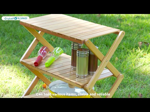 وحدة ارفف عدة المطبخ 28*56*75 سم- يوفر مساحة، سهل النقل والتخزين، متين وعملي،ضمان سنتان