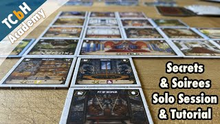 Between Two Castles: Secrets & Soirees Introvert Solo Mode - Tutorial & Live-play