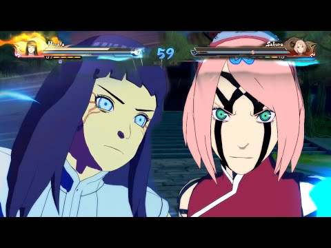 Sakura vs Hinata Hyuga Gameplay - NARUTO SHIPPUDEN: Ultimate Ninja STORM 4 MOD CONNECTIONS