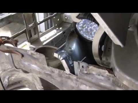 The Ultimate 1983 Rabbit GTI Project - part 8 (rain tray and inner fender fab/welding)