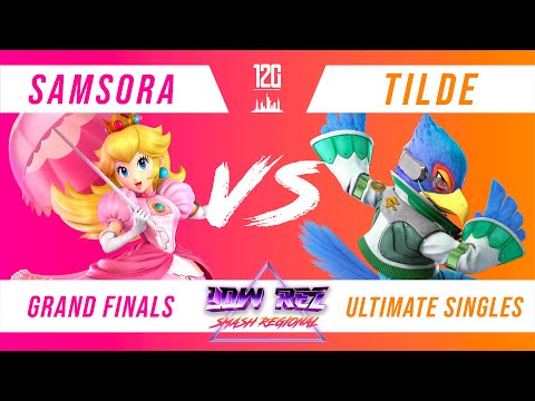 Low Rez Smash Ultimate Regional - Samsora (Peach) v. Tilde (Falco) - Grand Finals - 12G x BrookLAN