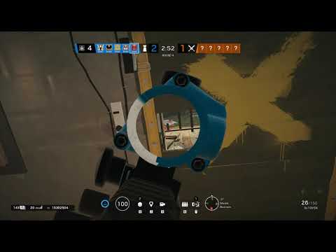 Rainbow Six: Siege Clip - Club house spawn peek on bedroom