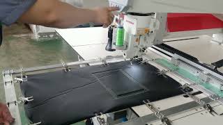 Швейный автомат программируемой строчки Autosew ASM-360-13090-JR video 1