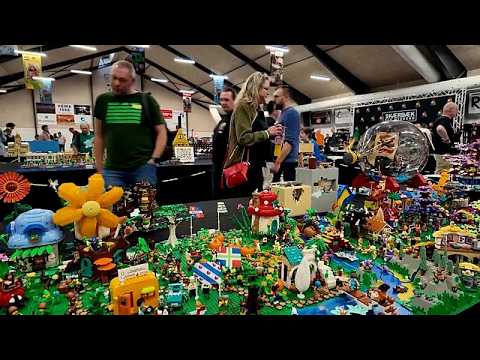 Mehr als 1.000 erwachsene Lego-Fans treffen sich in Dänemark nahe Billund