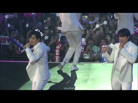 180810 EXO(엑소)-Tender Love(KAI,SUHO focus)@The EℓyXiOn[dot] in Macao Day1[fancam]