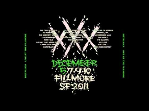 Metallica feat. Biff Byford - Motorcycle Man [Live December 5, 2011 @ Fillmore, SF]