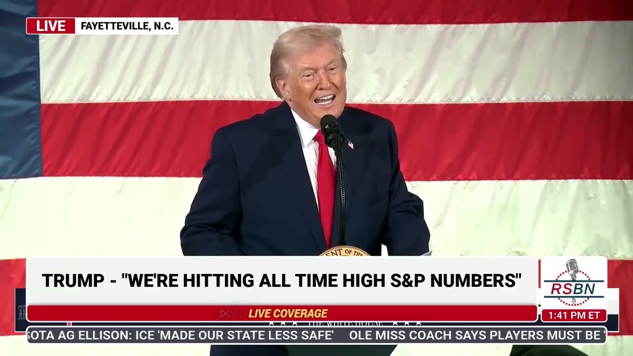 FULL SPEECH: President Trump and First Lady Melania Deliver Remarks at Fort Bragg - 02/13/26
