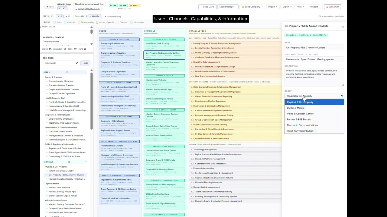 EA Intelligence Platform demo video