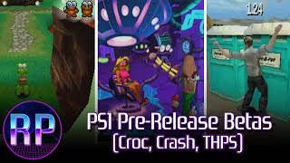PS1 Pre-Release Betas: Crash Bandicoot, Tony Hawk, Croc