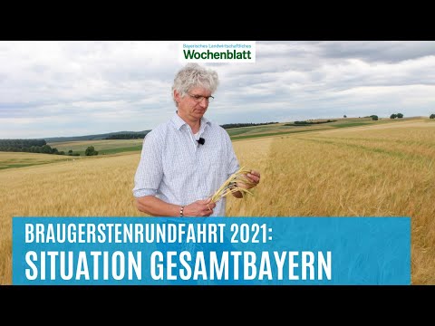 Braugerstenrundfahrt 2021: Dr. Markus Herz über die Situation in Bayern | Anbau & Ernte | Braugerste