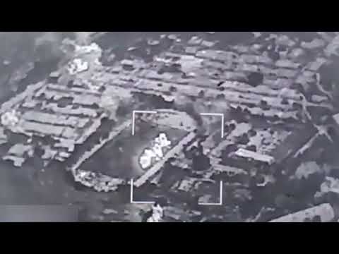 Russian MLRS BM-21 "Grad" attack