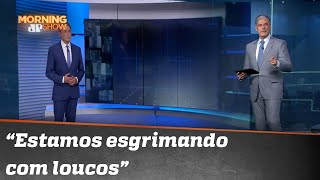 William Bonner desabafa contra o negacionismo | Morning Show