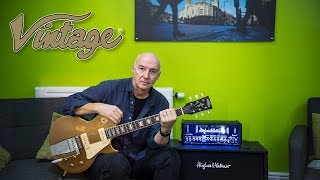 Video thumbnail for Vintage V100MU Midge Ure Signature Guitar by Gear