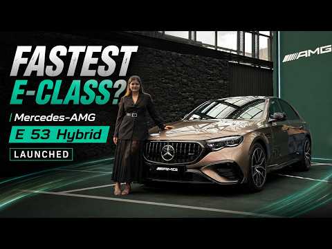 ₹1.48 Cr Mercedes-AMG E 53 Hybrid | 0-100 in 3.8sec