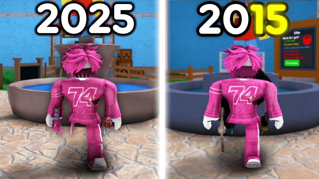 I PLAYED The OLD MM2 VERSION.. (it's better)