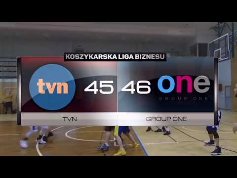 TVN vs Group ONE one - VIII kolejka - II Liga Warszawa - Koszykarska Liga Biznesu