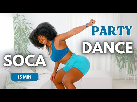 15-Min Soca Dance Workout 🔥 | Burn Calories, Boost Mood & Feel the Island Vibes | Beginner Cardio