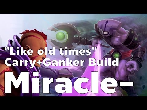 Miracle- Faceless Void Carry+Ganker Build "Like old times" - DotA2 Rage Quit