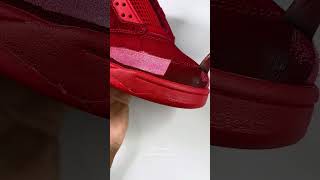 How to dye suede shoes tutorial￼ Before &amp; After Red