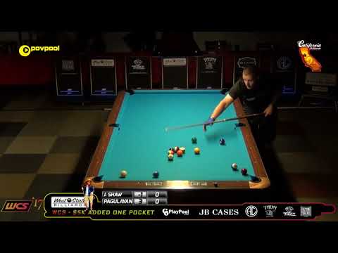 #7 - Alex PAGULAYAN vs Jayson SHAW / 2017 WCC One Pocket