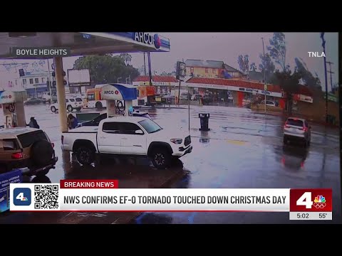 Tornado in Los Angeles? Natl Weather Service says yes