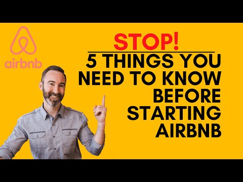 5 things you must know before you start an AirBnB