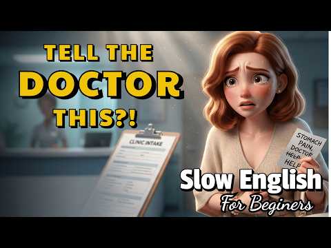 Speak Fluently at the Doctor | Easy English Listening Practice (A2 Level)