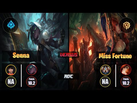 Cody Sun SENNA (ADC) [Glacial Augment] VS MISS FORTUNE - Challenger NA Patch 10.2