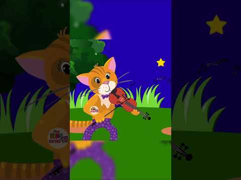 Hey Diddle Diddle the cat on the fiddle | Kids rhymes for children