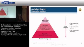 The Need for Speed: Responsive Prescriptive Analytics in Today's Business Environment