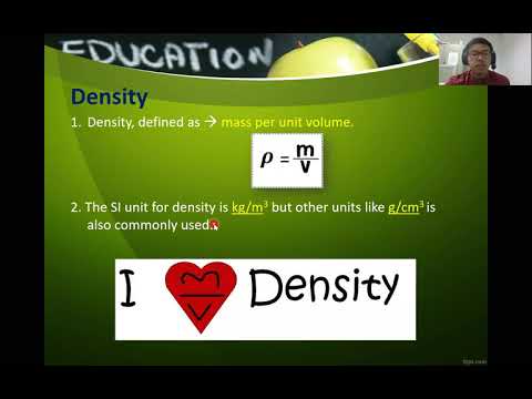 Topic  4.3 - Density