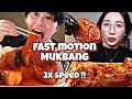 2x speed!!🔥Asmr satisfying Mukbang Compilations in fast motion | viral Eating Mukbang #food #mukbang