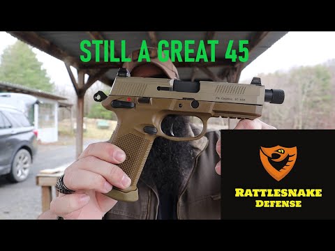 FN FNX 45 Tactical.  One of my personal favorites, still a great choice for your forty five.