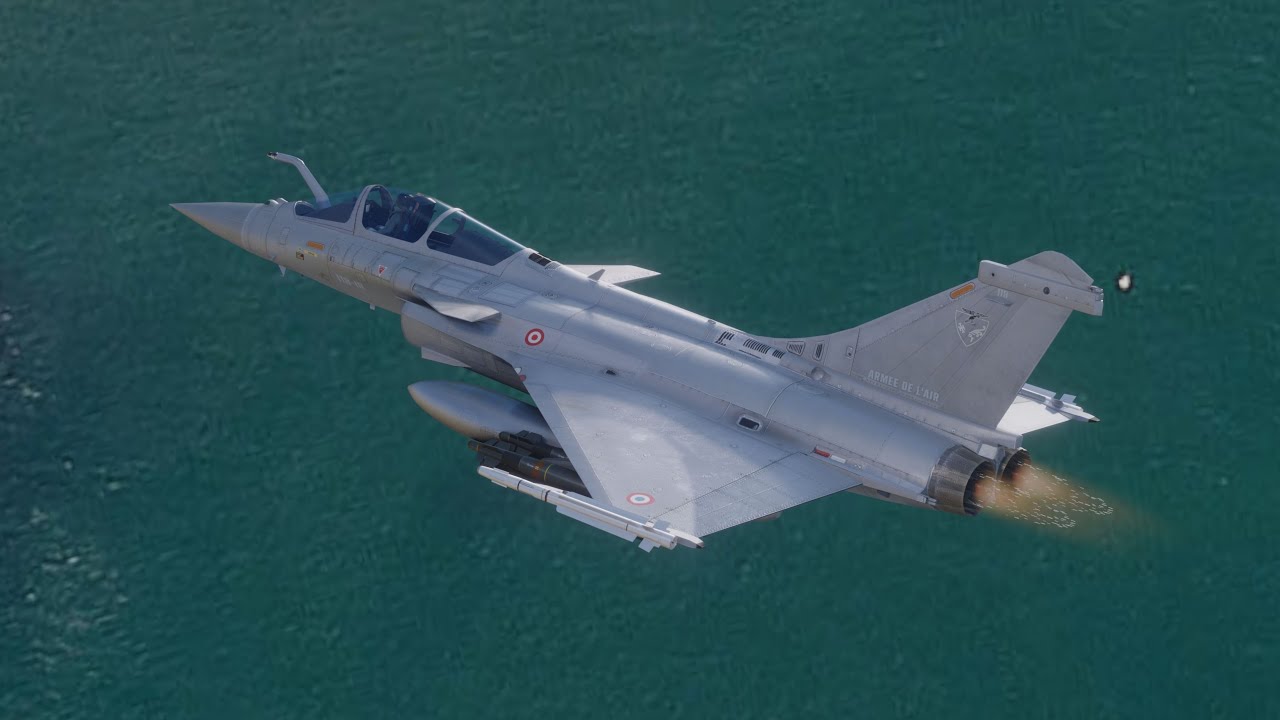 Dassault Rafale C: totalmente equipado con cabina de alta resoluci&oacute;n Modelo 3D