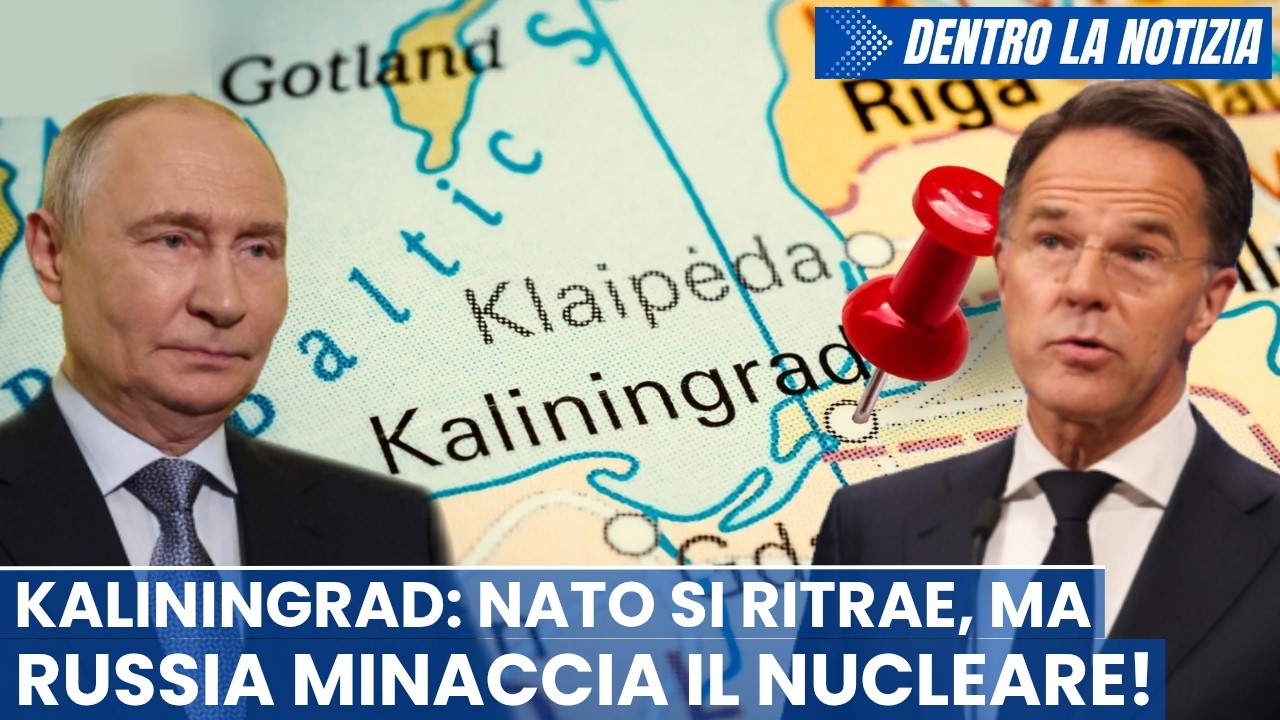 Kaliningrad: NATO si ritrae, ma Russia rincara: uso nucleare e attacchi preventivi! fonti ufficiali!