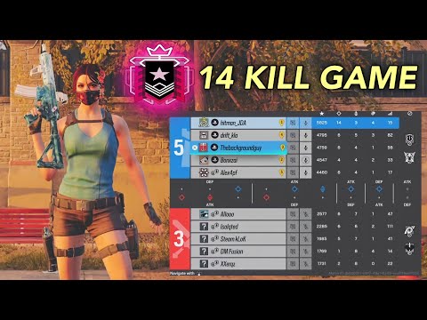 HOW A CONTROLLER CHAMPION ACTUALLY PLAYS RANK - Rainbow Six Siege Console Full Game