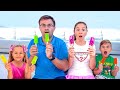 Diana prueba diferentes helados Diana prueba diferentes helados