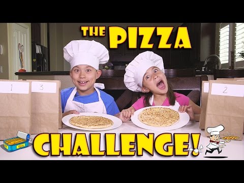 PIZZA CHALLENGE with Chef EvanTubeHD! Secret Recipe! Video