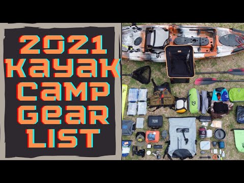2021 KAYAK Camping GEAR List