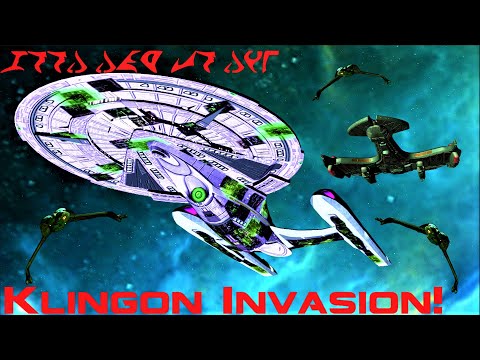 Prepare for Chaos: Borg Enterprise E in a Deadly Battle with Klingon Battle Fleets!