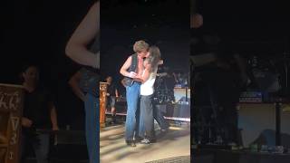 Charlie Puth kisses his girlfriend Brooke Sansone at his last show of #TheCharlieLiveExperience tour