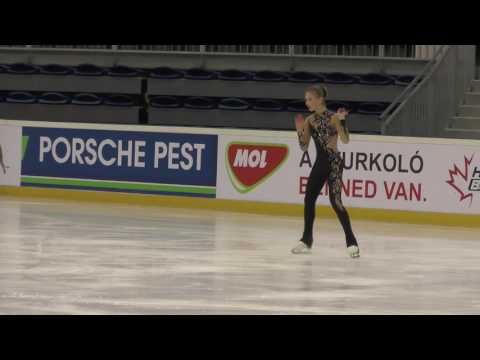 2016 Santa Claus Cup: Vivien TESZARI (SWE) - FS Junior LADIES - Free skating