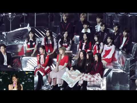 171202 EXO RED VELVET GFRIEND Full Reaction to IU - Through The Night + Dear Name