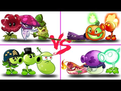 Team NEW PLANTS Vs 03 Team Plant - Which Team Plant Strongest? PvZ 2 Team 03 Plant