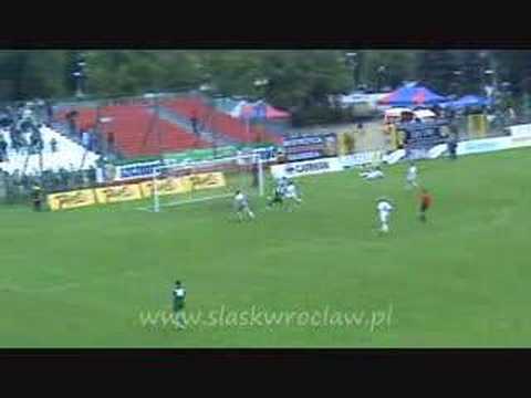 Śląsk-Lechia (gol na 2:0)